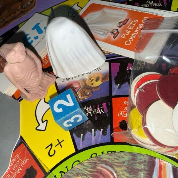 Vintage 1982 E.T. Extraterrestrial Parker Brothers Board Game No 157 Complete - Picture 11 of 11